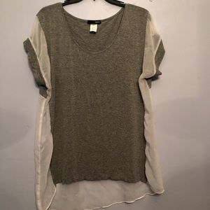 AQUA by Bloomingdale’s Top Size L